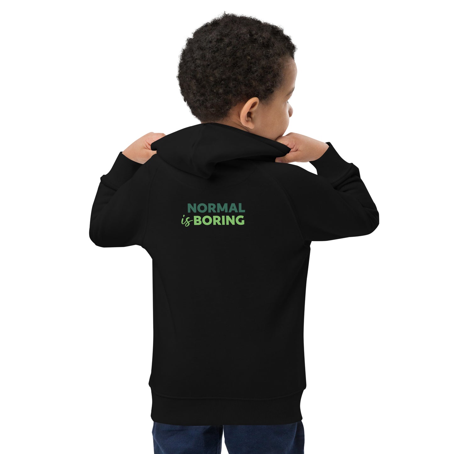 Sudadera con capucha eco niño